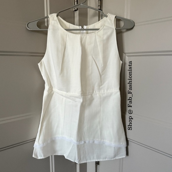 Ivory Lace top - Picture 1 of 8